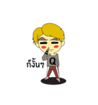 Little Pig - Yellow Hair Boy（個別スタンプ：6）