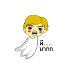 Little Pig - Yellow Hair Boy（個別スタンプ：23）