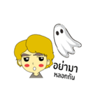 Little Pig - Yellow Hair Boy（個別スタンプ：30）