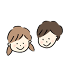 のんびりなふたり（個別スタンプ：5）