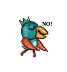 Veehok Bird for you！ (Animated Stickers)（個別スタンプ：1）