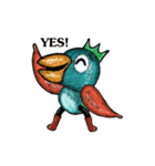 Veehok Bird for you！ (Animated Stickers)（個別スタンプ：2）