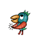 Veehok Bird for you！ (Animated Stickers)（個別スタンプ：6）