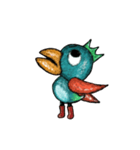 Veehok Bird for you！ (Animated Stickers)（個別スタンプ：9）