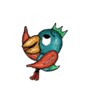 Veehok Bird for you！ (Animated Stickers)（個別スタンプ：12）