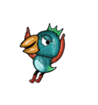 Veehok Bird for you！ (Animated Stickers)（個別スタンプ：14）