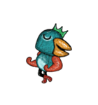 Veehok Bird for you！ (Animated Stickers)（個別スタンプ：19）