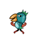 Veehok Bird for you！ (Animated Stickers)（個別スタンプ：21）