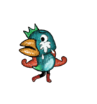 Veehok Bird for you！ (Animated Stickers)（個別スタンプ：22）