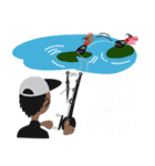 gone fishing（個別スタンプ：23）