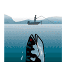 gone fishing（個別スタンプ：36）