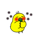 ぽちゃっとおかめどり No.2（個別スタンプ：15）