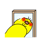 ぽちゃっとおかめどり No.2（個別スタンプ：26）