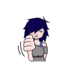 Zefa Emo Girl（個別スタンプ：1）