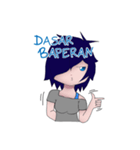 Zefa Emo Girl（個別スタンプ：2）