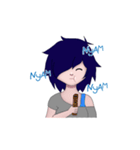 Zefa Emo Girl（個別スタンプ：8）