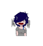 Zefa Emo Girl（個別スタンプ：12）