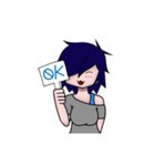 Zefa Emo Girl（個別スタンプ：13）