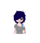 Zefa Emo Girl（個別スタンプ：15）