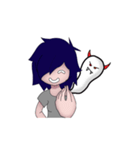 Zefa Emo Girl（個別スタンプ：18）