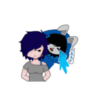 Zefa Emo Girl（個別スタンプ：22）