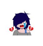 Zefa Emo Girl（個別スタンプ：26）