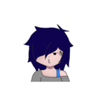 Zefa Emo Girl（個別スタンプ：27）