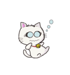 whit cat（個別スタンプ：32）