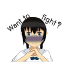 Thai Schoolgirl Life (English Version)（個別スタンプ：3）