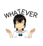 Thai Schoolgirl Life (English Version)（個別スタンプ：5）