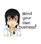 Thai Schoolgirl Life (English Version)（個別スタンプ：8）