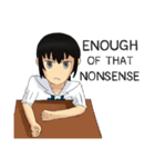 Thai Schoolgirl Life (English Version)（個別スタンプ：14）