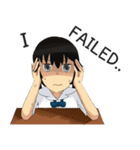 Thai Schoolgirl Life (English Version)（個別スタンプ：23）