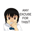 Thai Schoolgirl Life (English Version)（個別スタンプ：32）