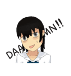 Thai Schoolgirl Life (English Version)（個別スタンプ：36）