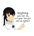 Thai Schoolgirl Life (English Version)（個別スタンプ：38）