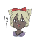 猫耳少女スタンプ（個別スタンプ：3）