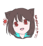 猫耳少女スタンプ（個別スタンプ：8）