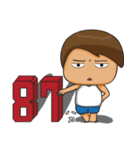 Childish Alan ＆ Native Mia PART 2（個別スタンプ：9）