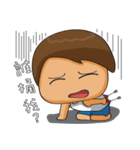 Childish Alan ＆ Native Mia PART 2（個別スタンプ：19）