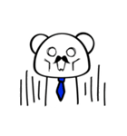 憧れるくま。（個別スタンプ：38）