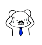 憧れるくま。（個別スタンプ：40）
