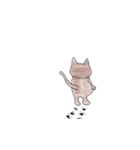 へんな猫。（個別スタンプ：5）