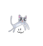 へんな猫。（個別スタンプ：7）