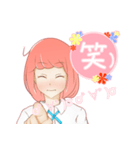 ガール * 日常 ！！（個別スタンプ：27）