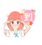 ガール * 日常 ！！（個別スタンプ：28）