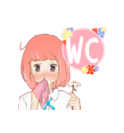 ガール * 日常 ！！（個別スタンプ：31）