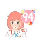 ガール * 日常 ！！（個別スタンプ：35）