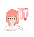 ガール * 日常 ！！（個別スタンプ：36）
