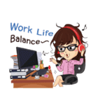 Mr. ＆ Ms. Programmer in daily life（個別スタンプ：36）